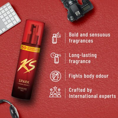Kamasutra Spark Deo Body Spray 135ml (Pack of 2) - For Men & Women