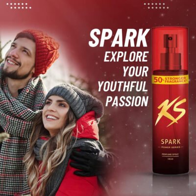 Kamasutra Spark Deo Body Spray 135ml (Pack of 2) - For Men & Women