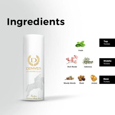 Denver Victor Deodorant Spray For Man - 165ml