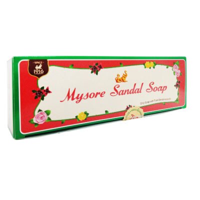 Mysore Sandal Soap Trio 450g (Pack of 2)