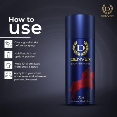 Denver Volt Deo For Man - 165ml