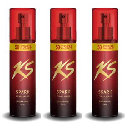 Kamasutra Spark Deo Body Spray 135ml (Pack of 3) - For Men & Women
