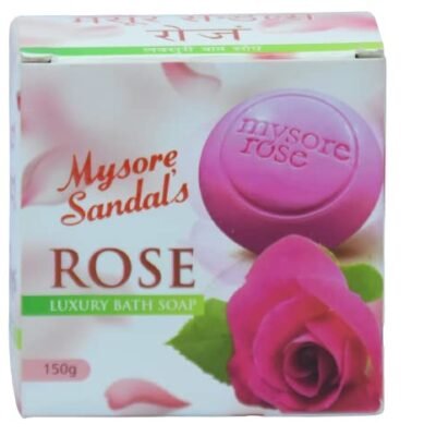 Mysore Sandal Rose Soap 150g – Pack of 4