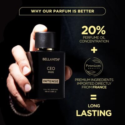 Bell Vita CEO Man Intense Perfume for Men - 100ml