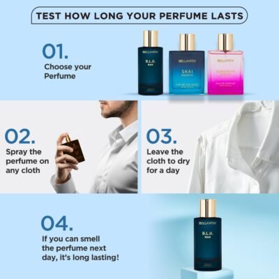 Bell Vita Blue Man Perfume for Men - 100ml