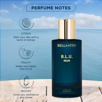Bell Vita Blue Man Perfume for Men - 100ml