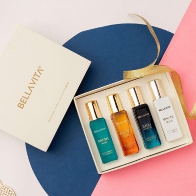 Bella Vita Luxury Unisex Perfume Gift Set (4 × 20 ml)