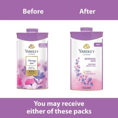 Yardley London Morning Dew Perfumed Talcum Powder 100g