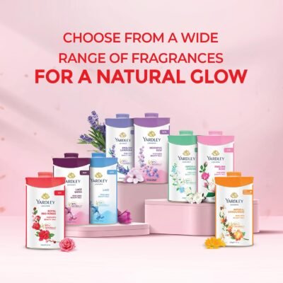 Yardley London Royal Red Rose Talc – 100g