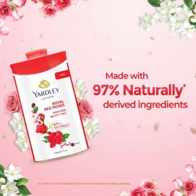Yardley London Royal Red Rose Talc – 100g