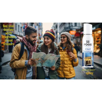 FOGG Fragrance Body Spray – Oud Treasure for Men (150ml)