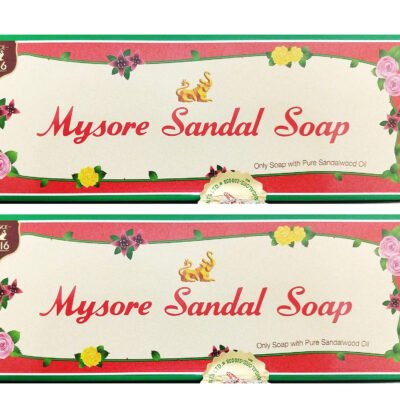 Mysore Sandal Soap Trio 450g (Pack of 2)