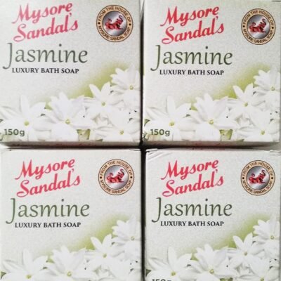 Mysore Sandal Jasmine Soap – 150g (Pack of 4)