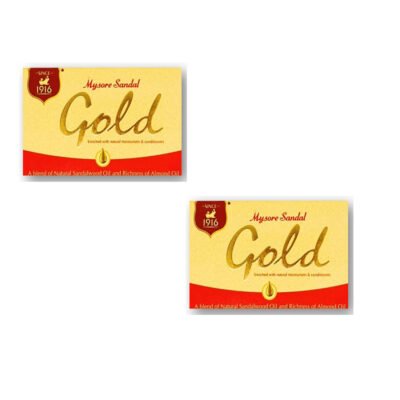Mysore Sandal Gold Soap – 125g (Pack of 2)