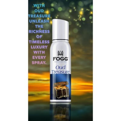 FOGG Fragrance Body Spray – Oud Treasure for Men (150ml)