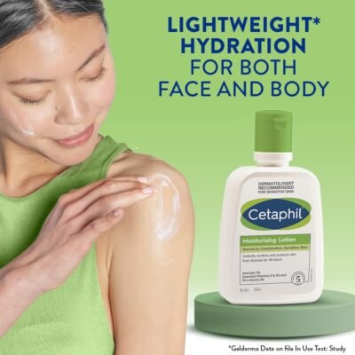 Cetaphil Moisturising Lotion 100 ml – Hydrating Face & Body Moisturizer for Normal to Dry Skin