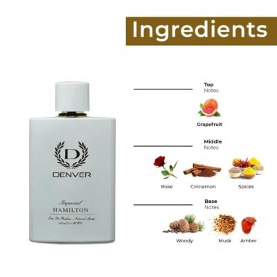 Denver Hamilton Imperial Perfume – 100ml | Long-Lasting Eau de Parfum for Men