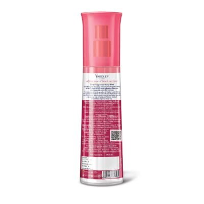 Yardley London Fine Fragrance Mist – Alpine Rose & Black Currant (250 ml)