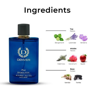 Denver Hamilton Pride Perfume – 100ml | Long-Lasting Eau de Parfum for Men