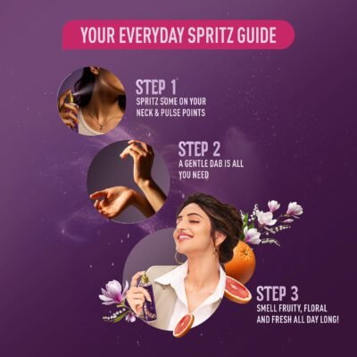 Yardley London Fine Fragrance Mist – Magnolia & Grapefruit (135 ml)