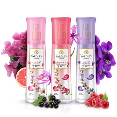 Yardley London Fine Fragrance Mist – Violet & Raspberry (250 ml)
