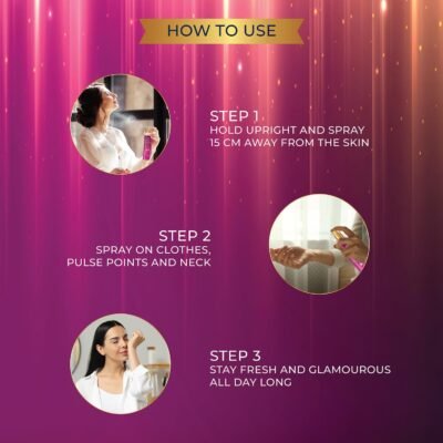 Yardley London Glam Collection – Gorgeous Girl Perfume Spray (135 ml)