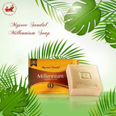 Mysore Sandal Millennium Soap – 150g | Luxury Sandalwood Bathing Bar