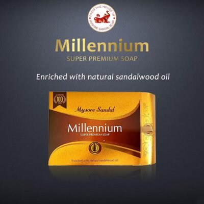 Mysore Sandal Millennium Soap – 150g | Luxury Sandalwood Bathing Bar